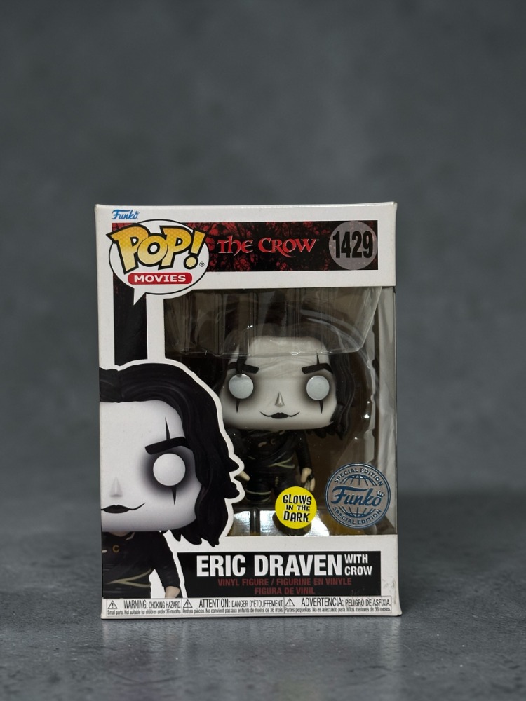 Funko Pop: Eric Draven with Crow #1429 (Special Edition / GITD)