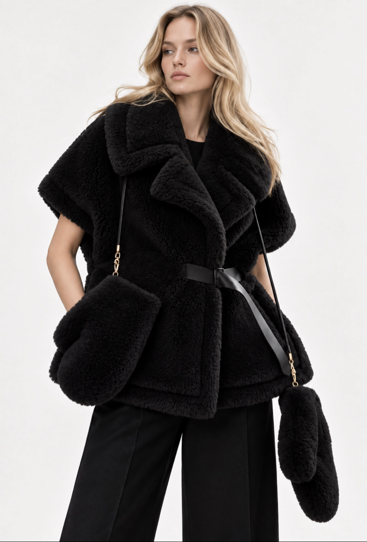 Max Fur Vest And Gloves