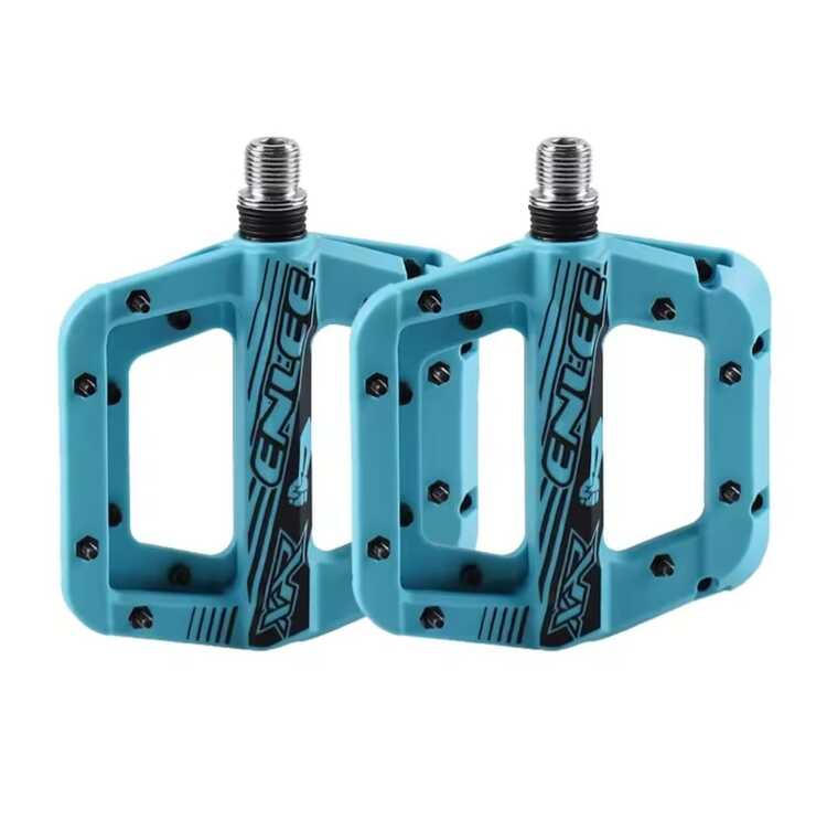 Enlee mavi çivili pedal