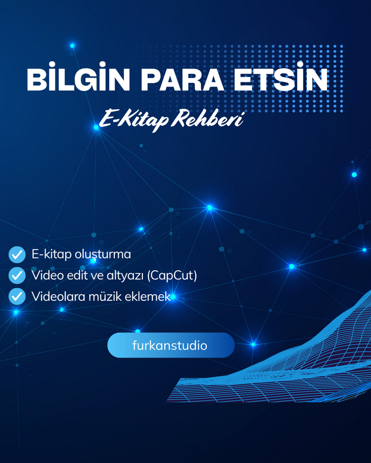 E-Kitap Oluşturma Rehberi ve Sosyal Medya'dan para kazanma