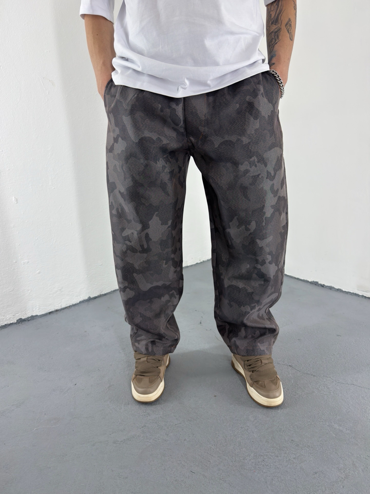 Urban Camo Wide Leg Pant