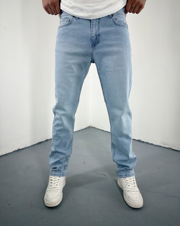 Açık Mavi Slim Fit JEAN