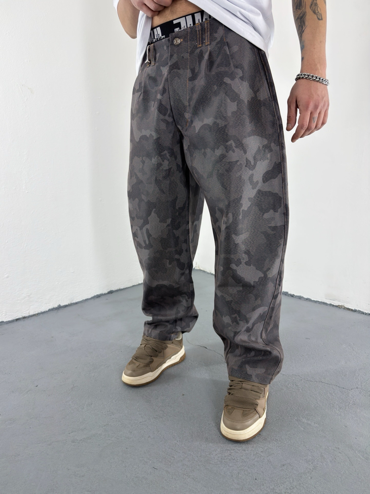 Urban Camo Wide Leg Pant