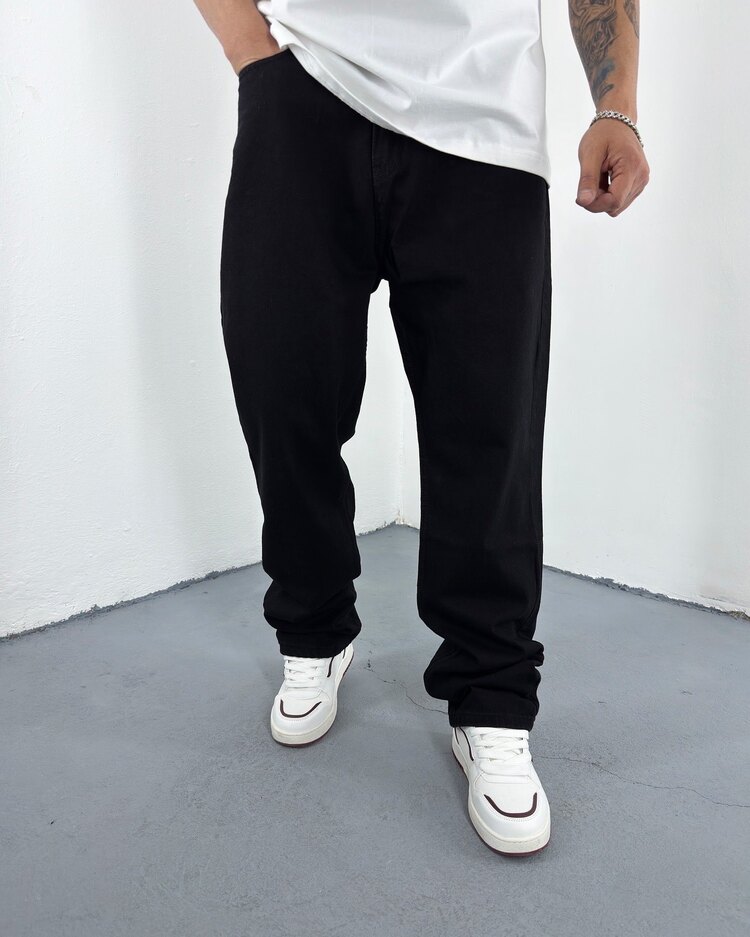 Siyah Baggy JEAN