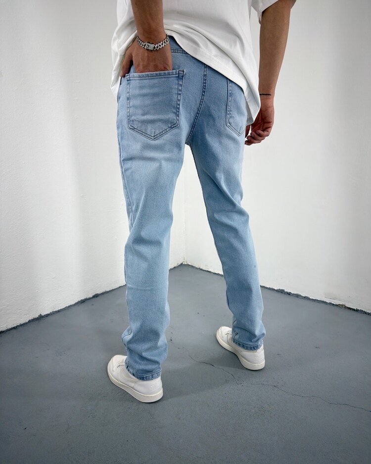 Açık Mavi Slim Fit JEAN