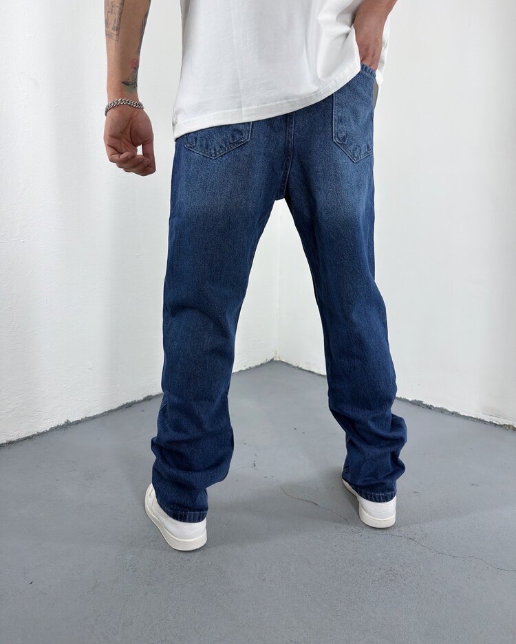 Charged Blue Baggy JEAN