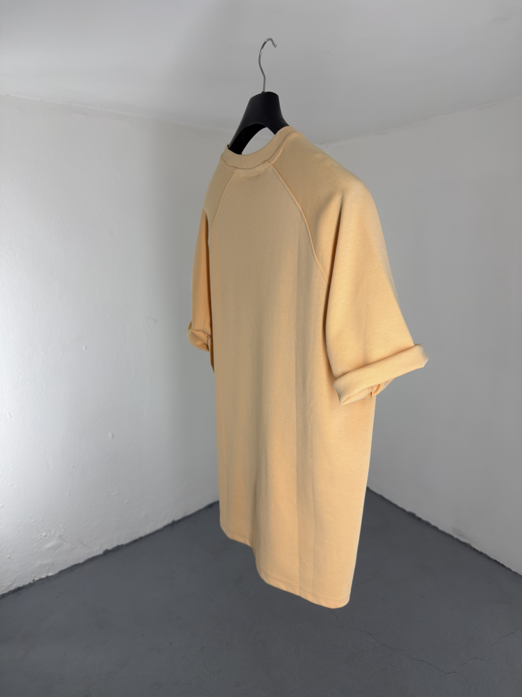 Soft Apricot Raglan Tee