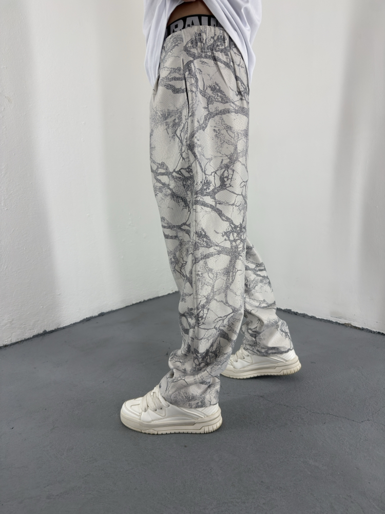 Deadwood Pattern Wide Leg Pant