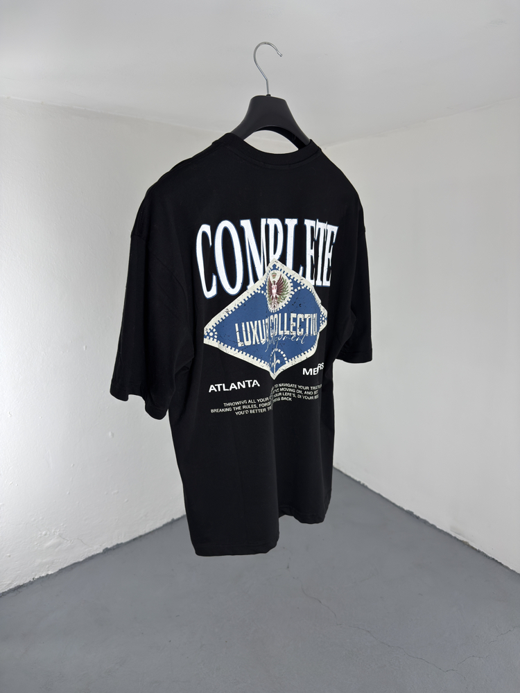 complate OverSize Tee siyah