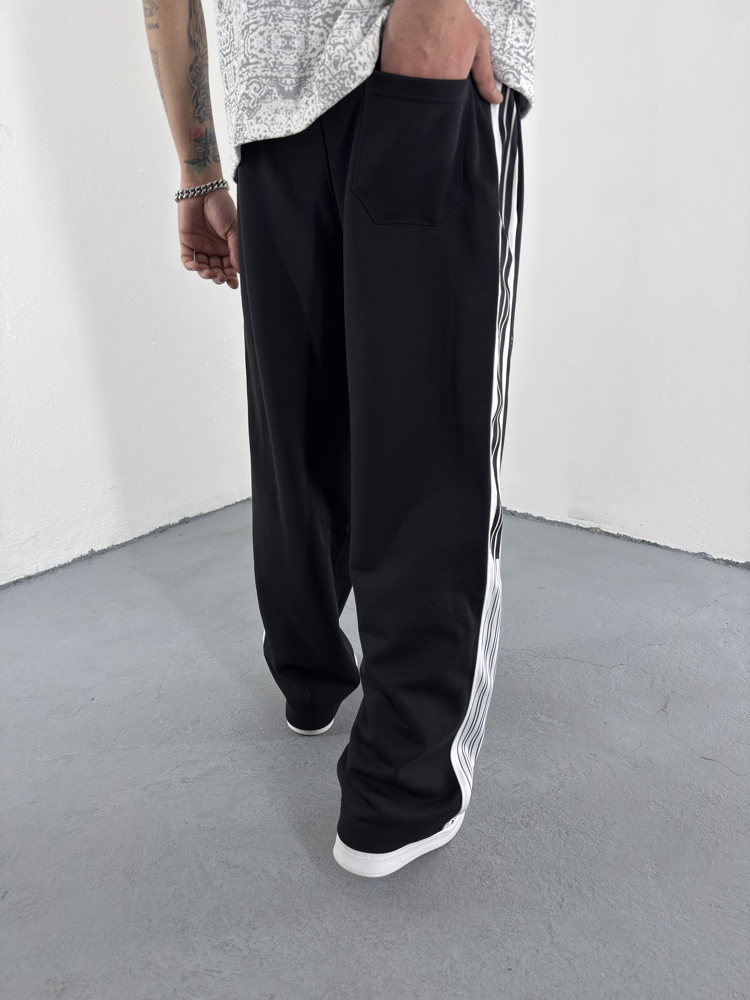Nakış ve Şerit Detaylı Baggy Eşofman