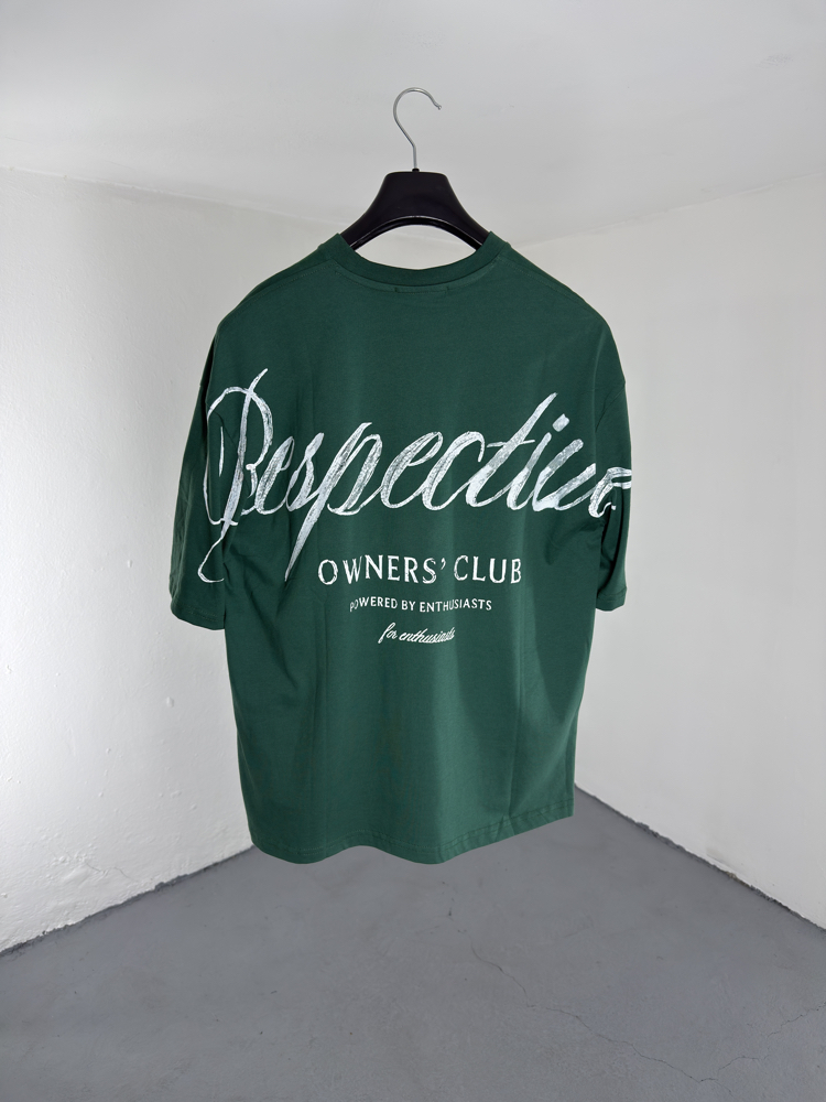 Respective Printed OverSize T-Shirt green