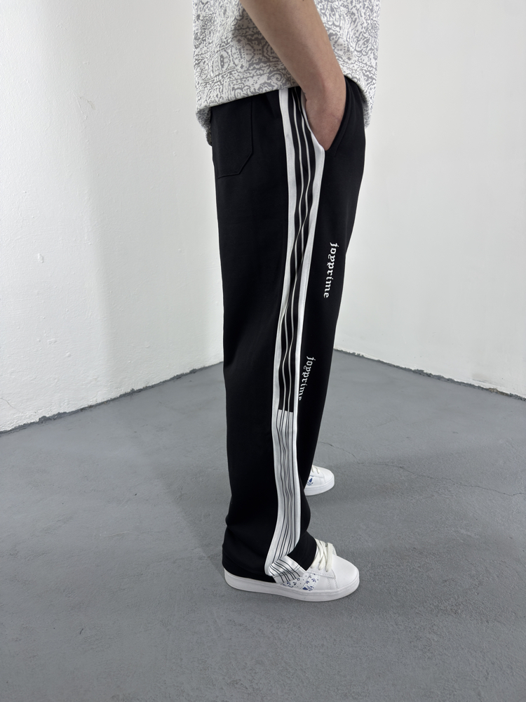 Nakış ve Şerit Detaylı Baggy Eşofman