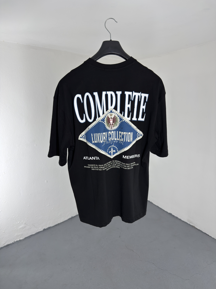 complate OverSize Tee siyah