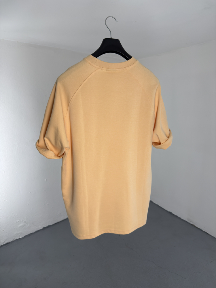 Soft Apricot Raglan Tee
