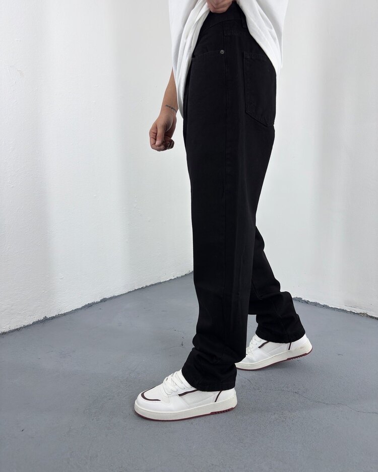 Siyah Baggy JEAN