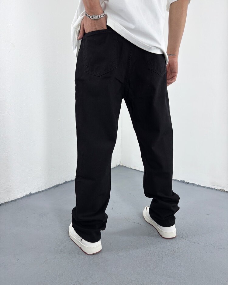 Siyah Baggy JEAN
