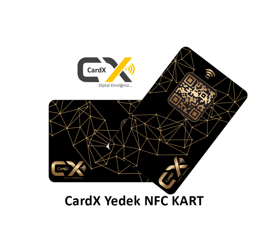 CardX Yedek NFC Fiziksel Kart (2 Adet)