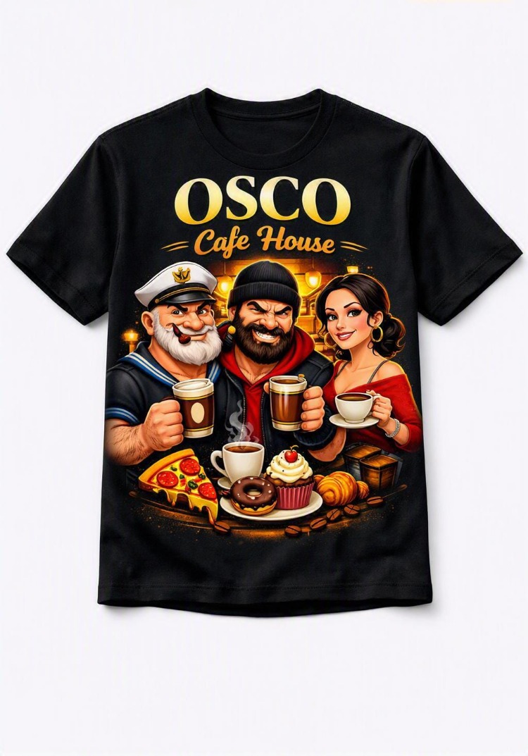 OSCO Cafe House T-SHIRT