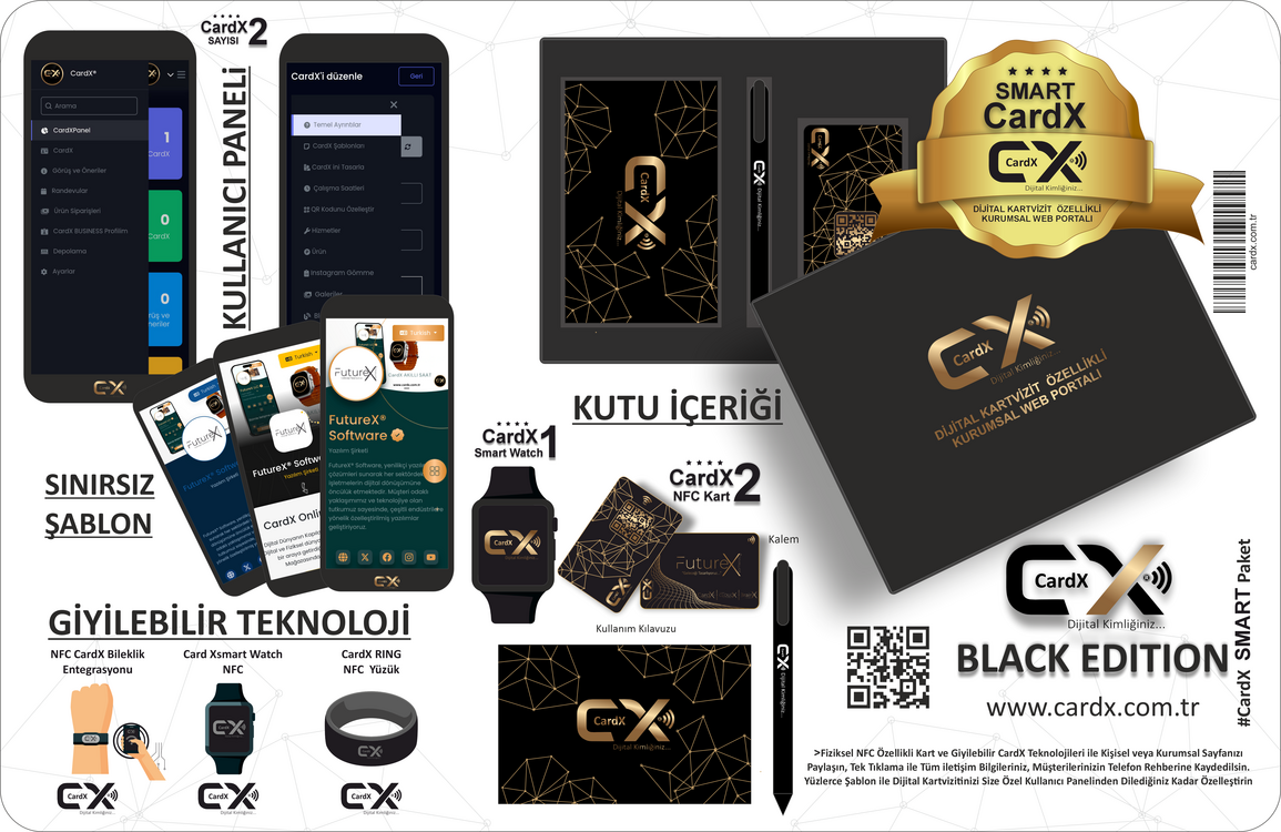 CardX SMART | WATCH | RING | BİLEKLİK