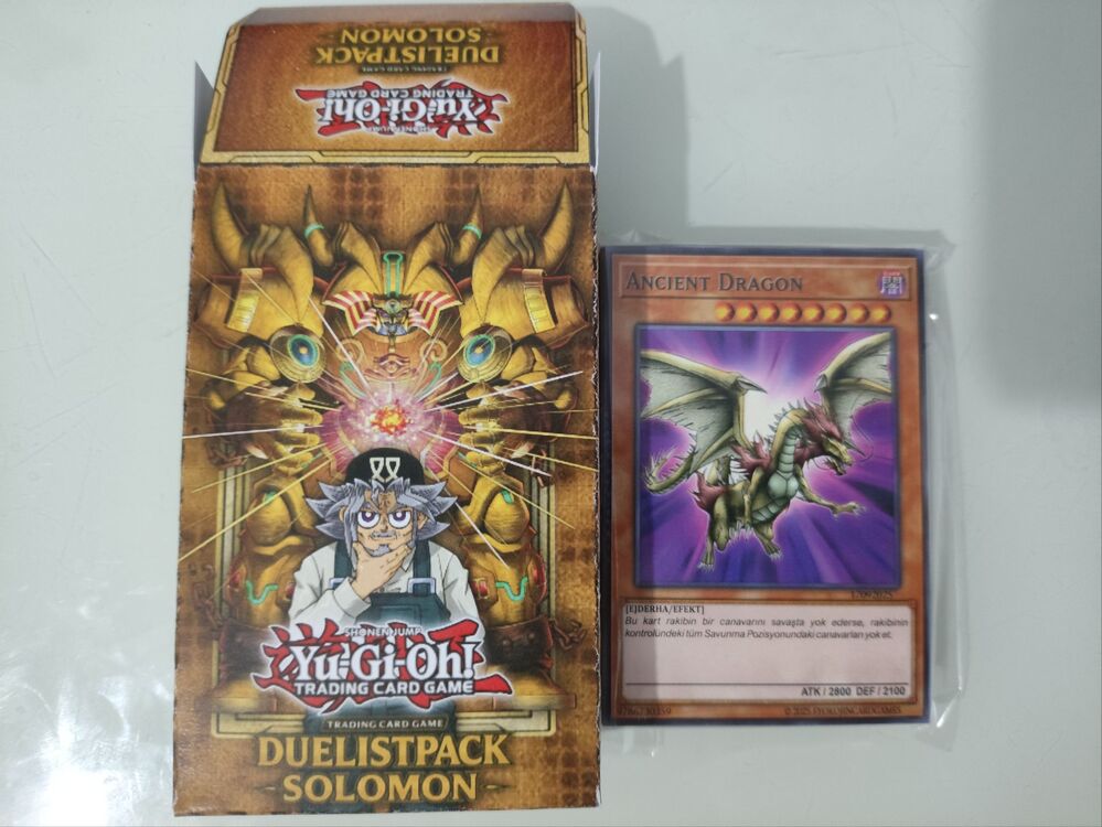 Yu-gi-oh Duel Monster SOLOMON MUTO Türkçe Açıklamalı Destesi