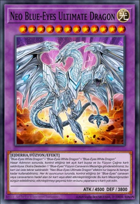 Yu-gi-oh The Dark Side Of Dimensions Kaiba Seto Türkçe Açıklamalı Destesi