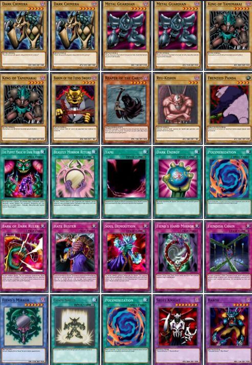 Yu-gi-oh Duel Monster PANİK Türkçe Açıklamalı Destesi