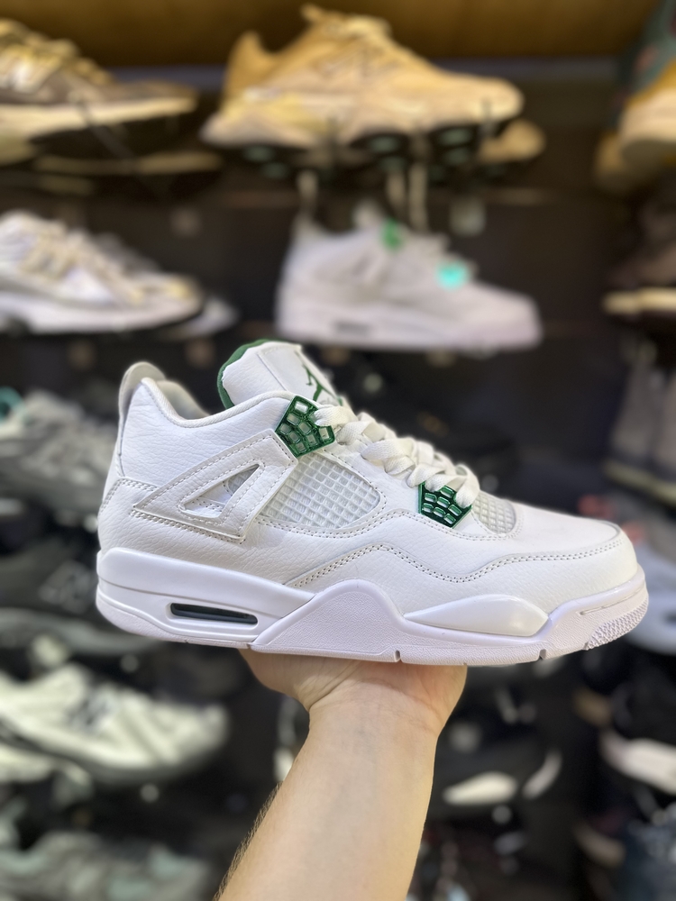 Nike Jordan 4 Yeşil Metallic