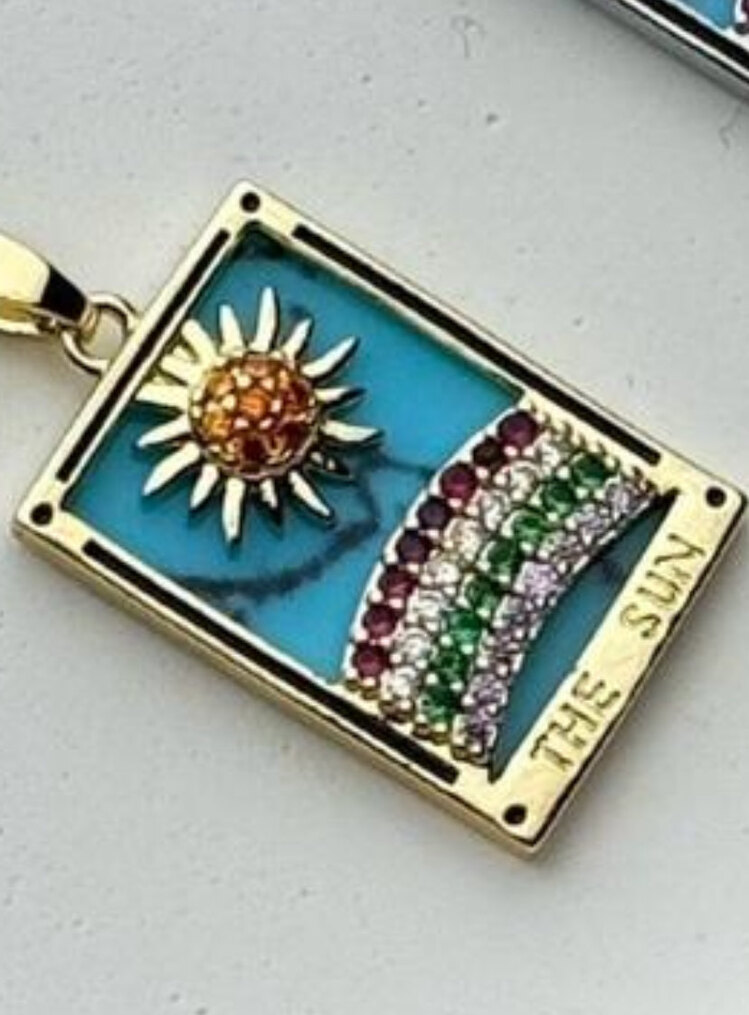 Gold The Sun Kolye
