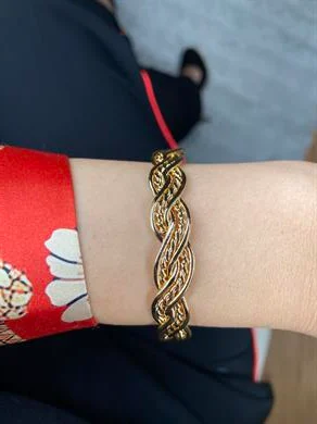 Niva Altın Kaplama Bakır Bileklik