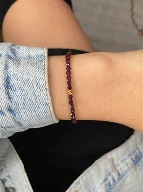 Garnet Bileklik (Lal)
