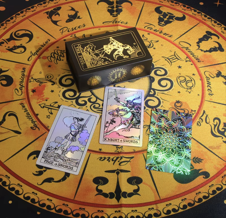 Gold Foil Sılver Tarot 