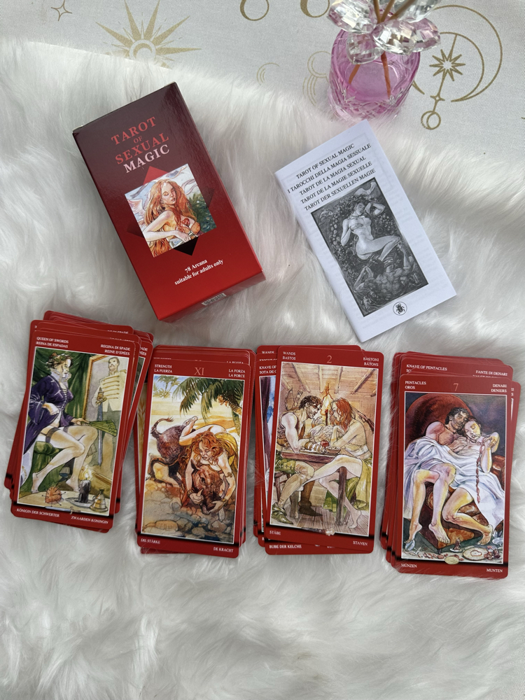 Sexuel magic tarot -12cm 7cm