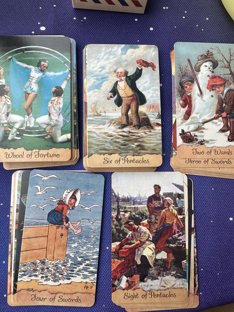 granny's postcards tarot