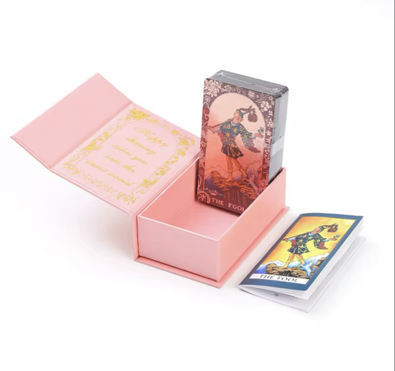 Gold Foil Tarot Gül Serisi 