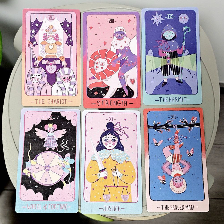 Pastel prism tarot (yüksek kalite)