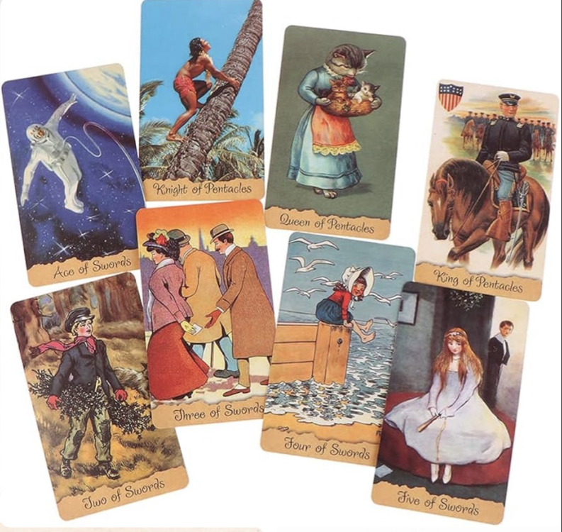 granny's postcards tarot