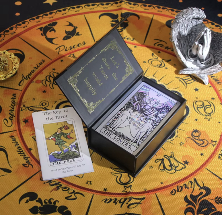 Gold Foil Sılver Tarot 