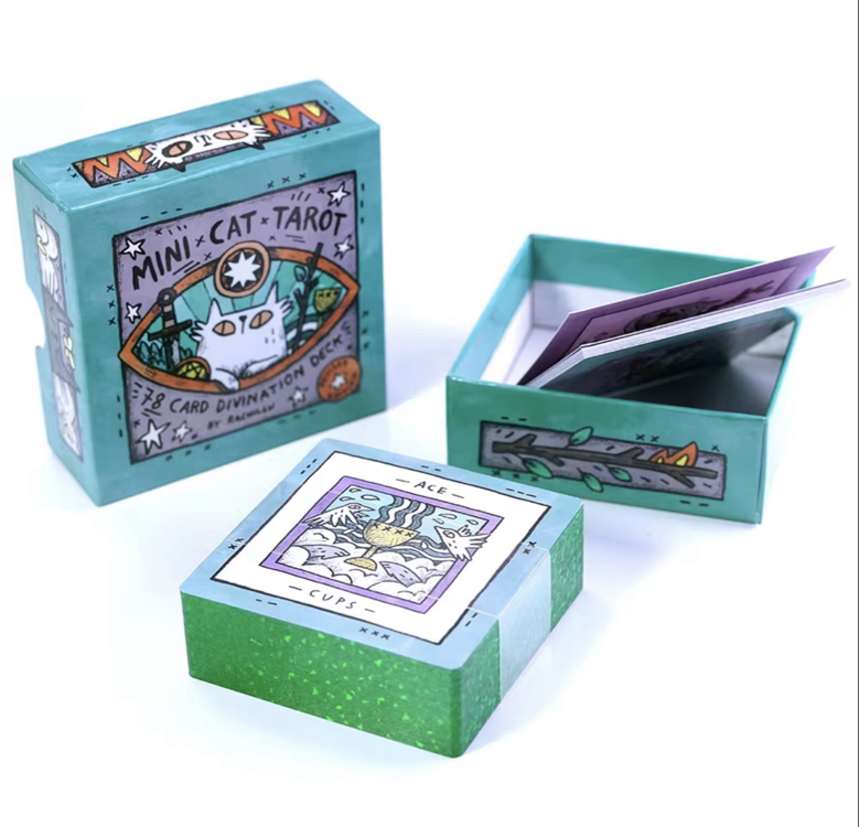 Mını cat tarot (yüksek kalite)