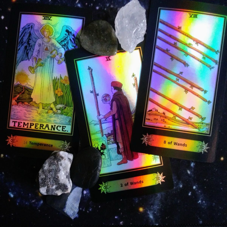 A.E Waite Tarot -hologramlı