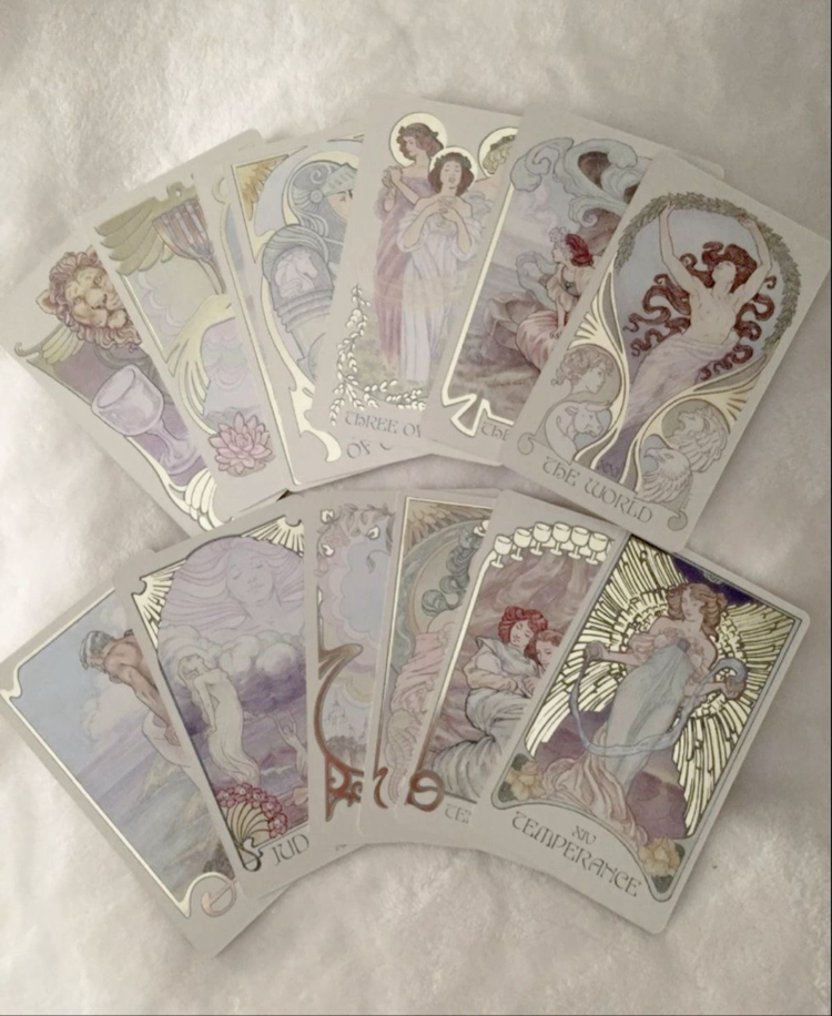 Ethereal visions tarot -Yaldızlı