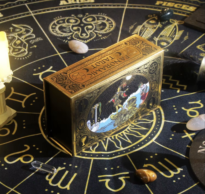 Gold Foil Panoromic Tarot