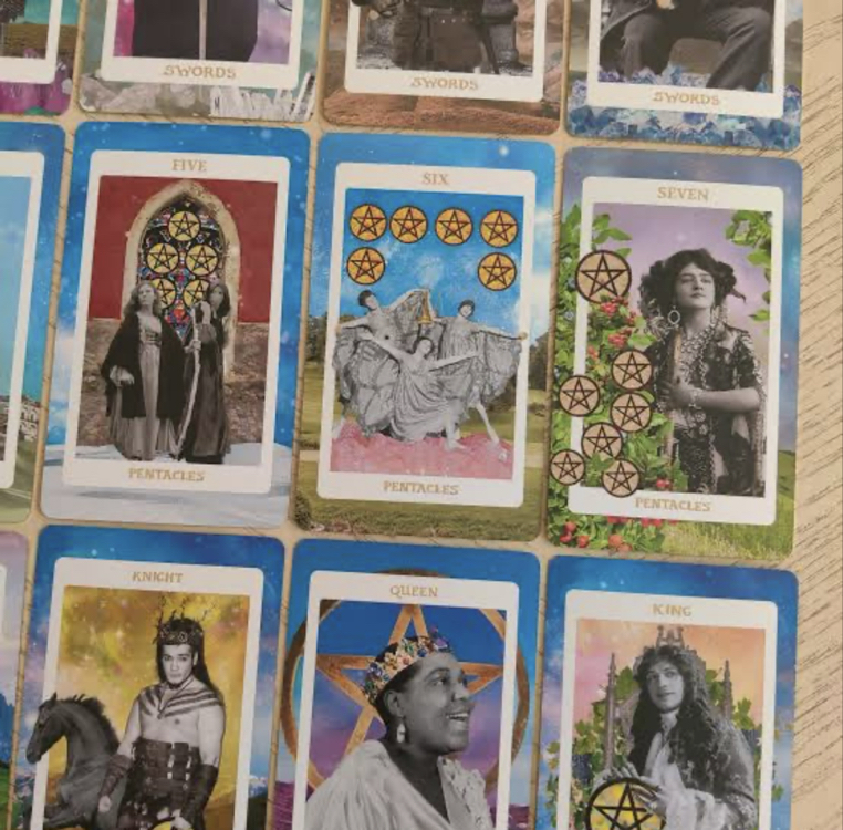 The knight tarot -yüksek kalite