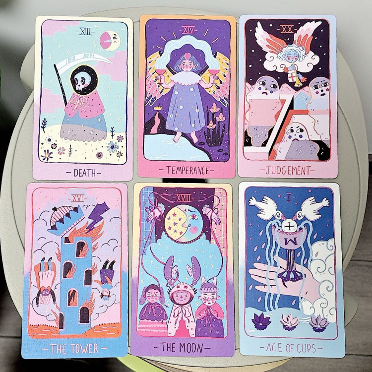 Pastel prism tarot (yüksek kalite)