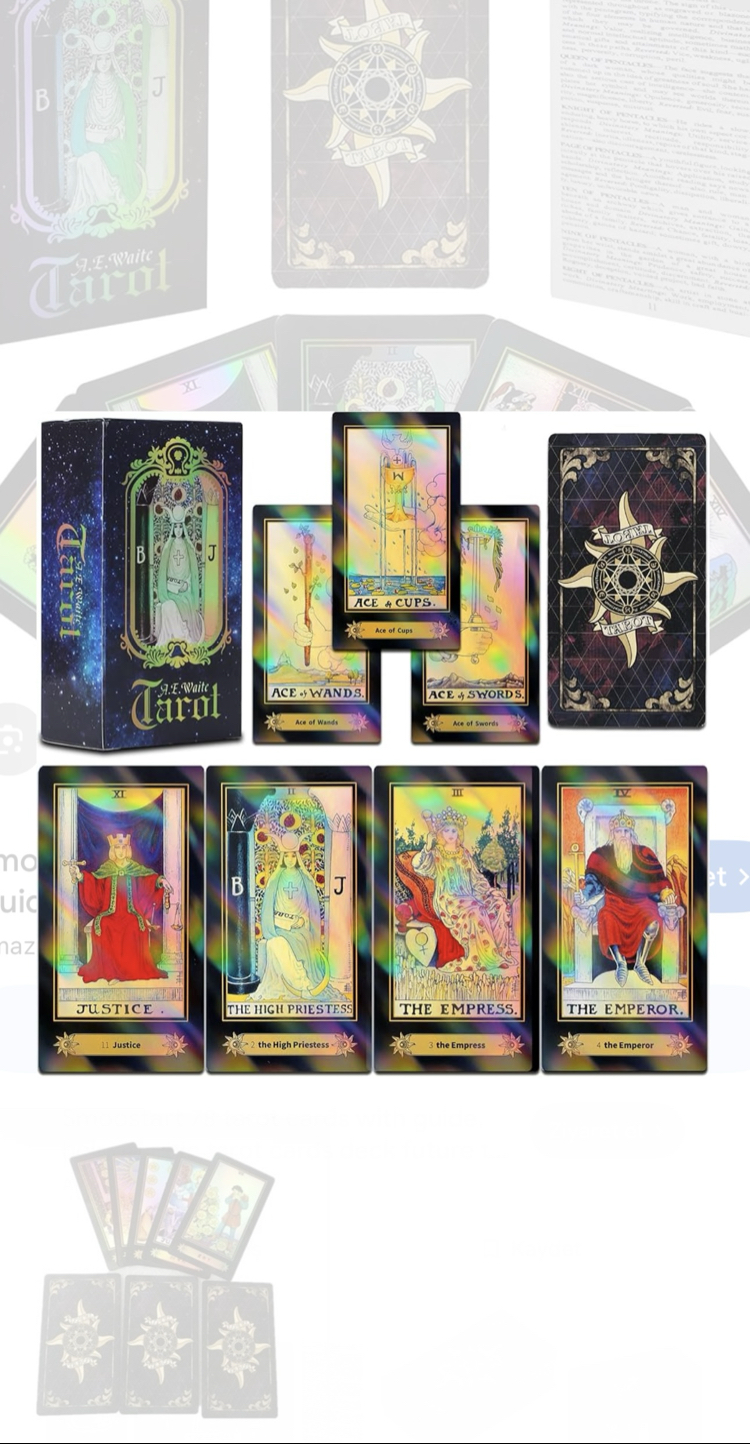 A.E Waite Tarot -hologramlı
