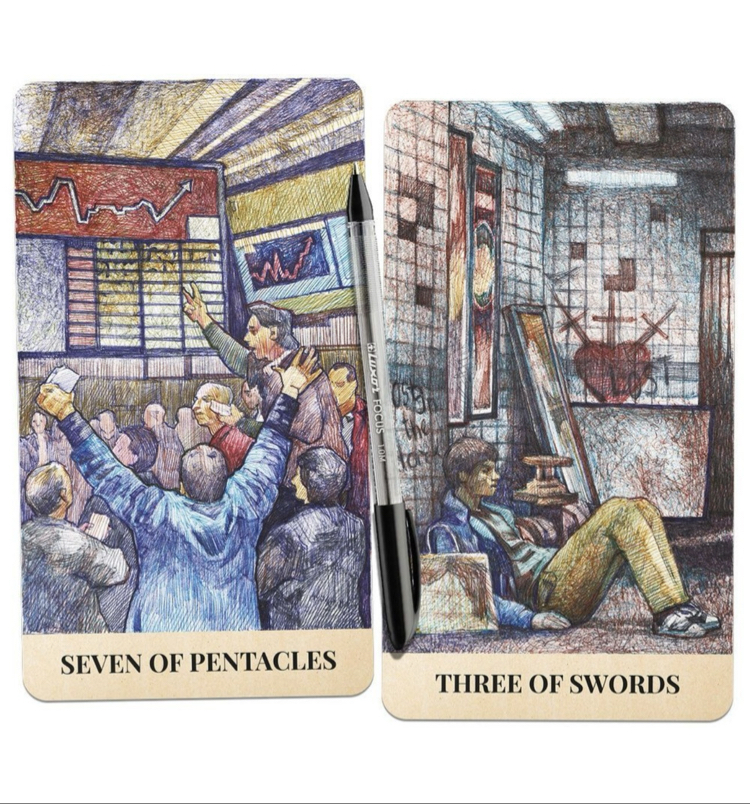 City Labyrinth Tarot