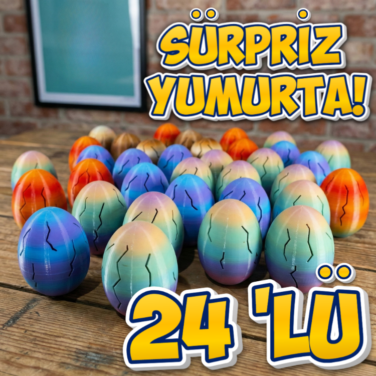 24'Lü Sürpriz Yumurta Set