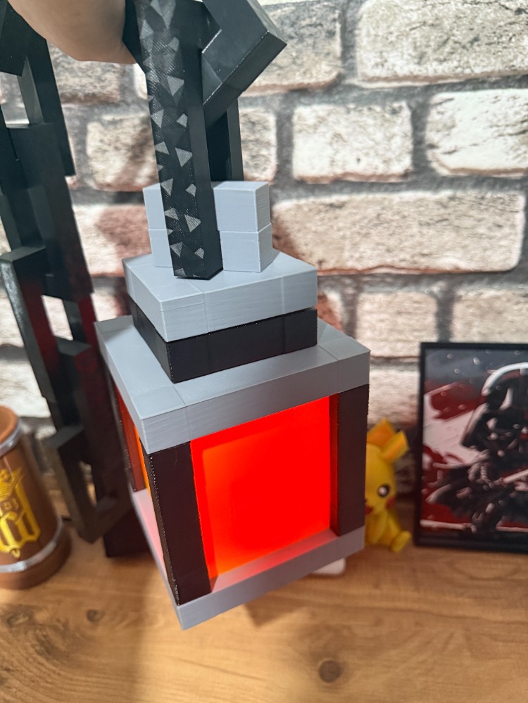 Piksel Tasarım RGB Gamer Masa Lambası 