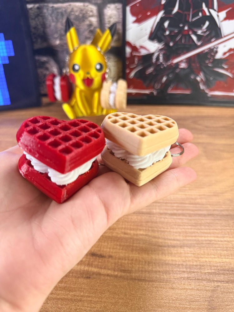 Waffle Clicker Anahtarlıklar