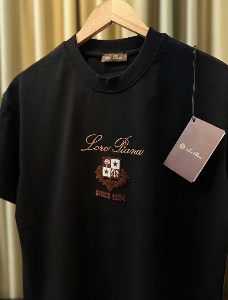 Loro Piana Nakış İşlemeli T-shirt
