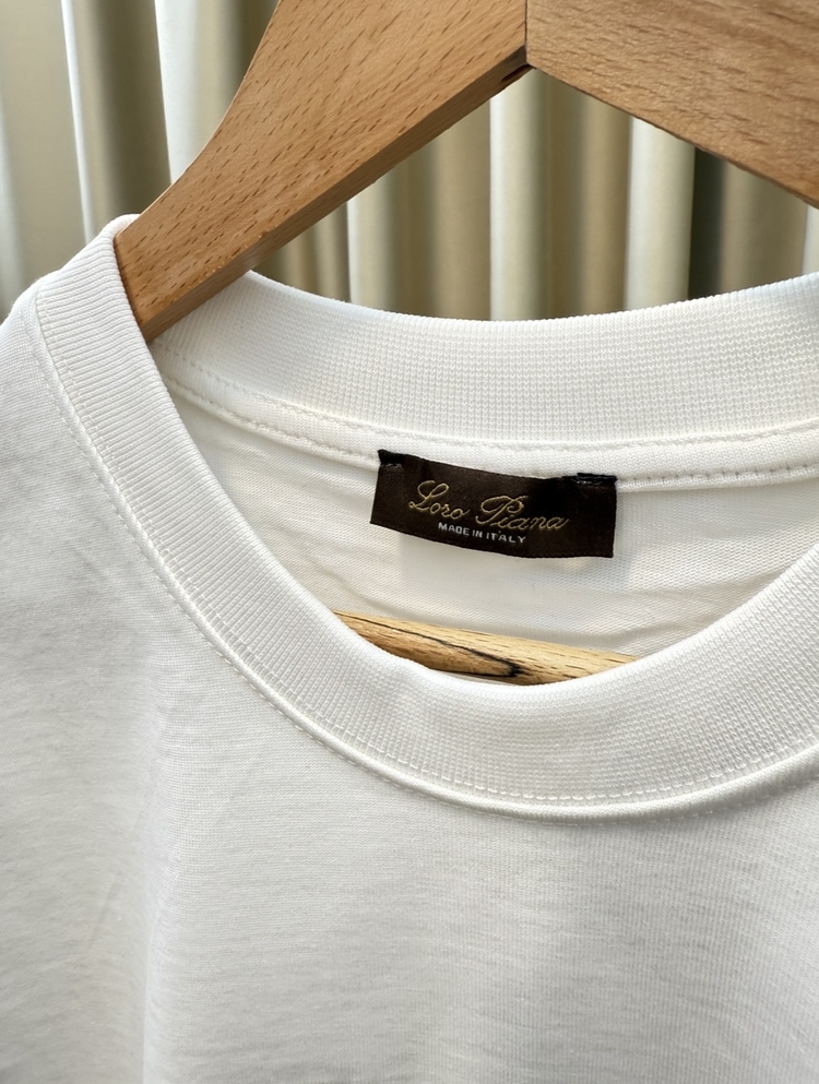 Loro Piana Nakıs İşlemeli T-shirt